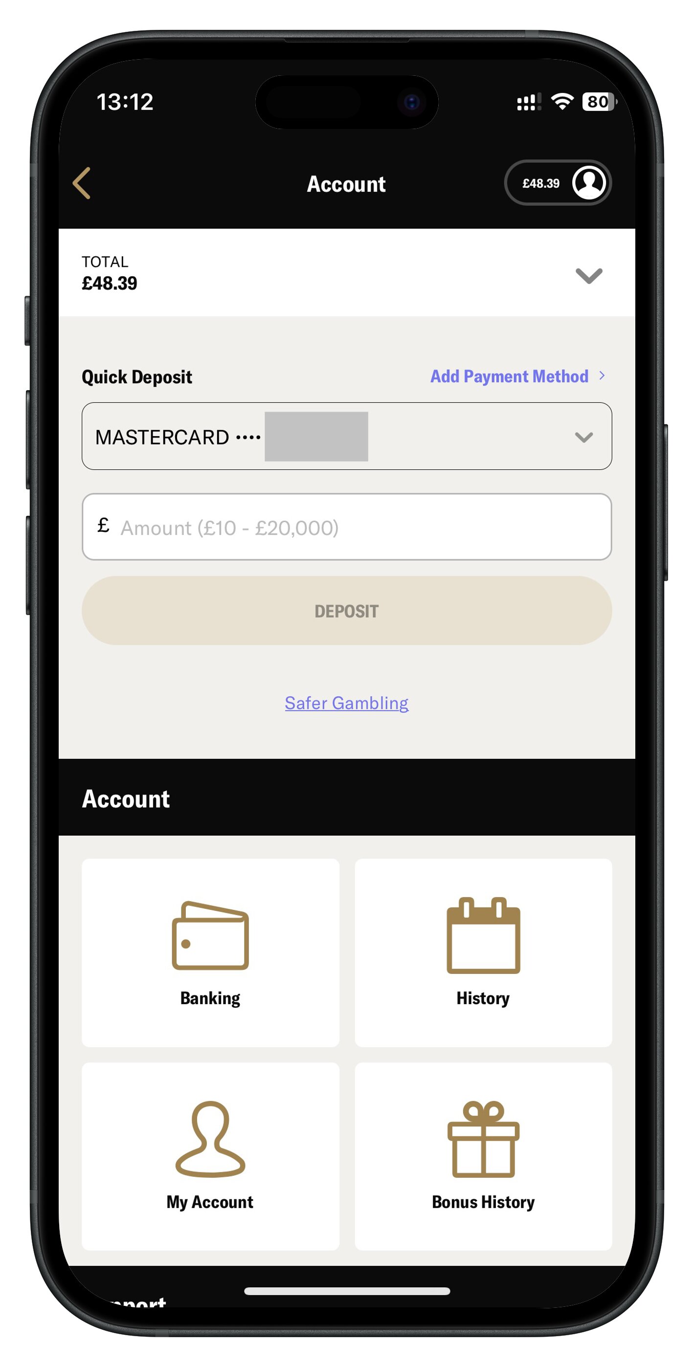 betmgm app deposit