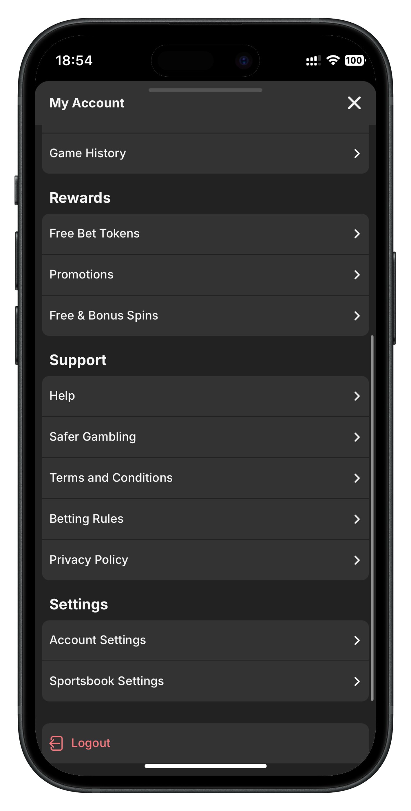 betway app search