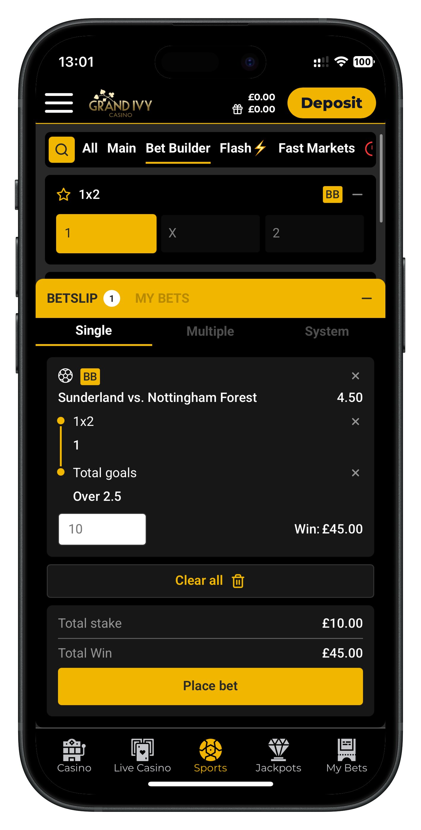 grandivy app bet builder betslip