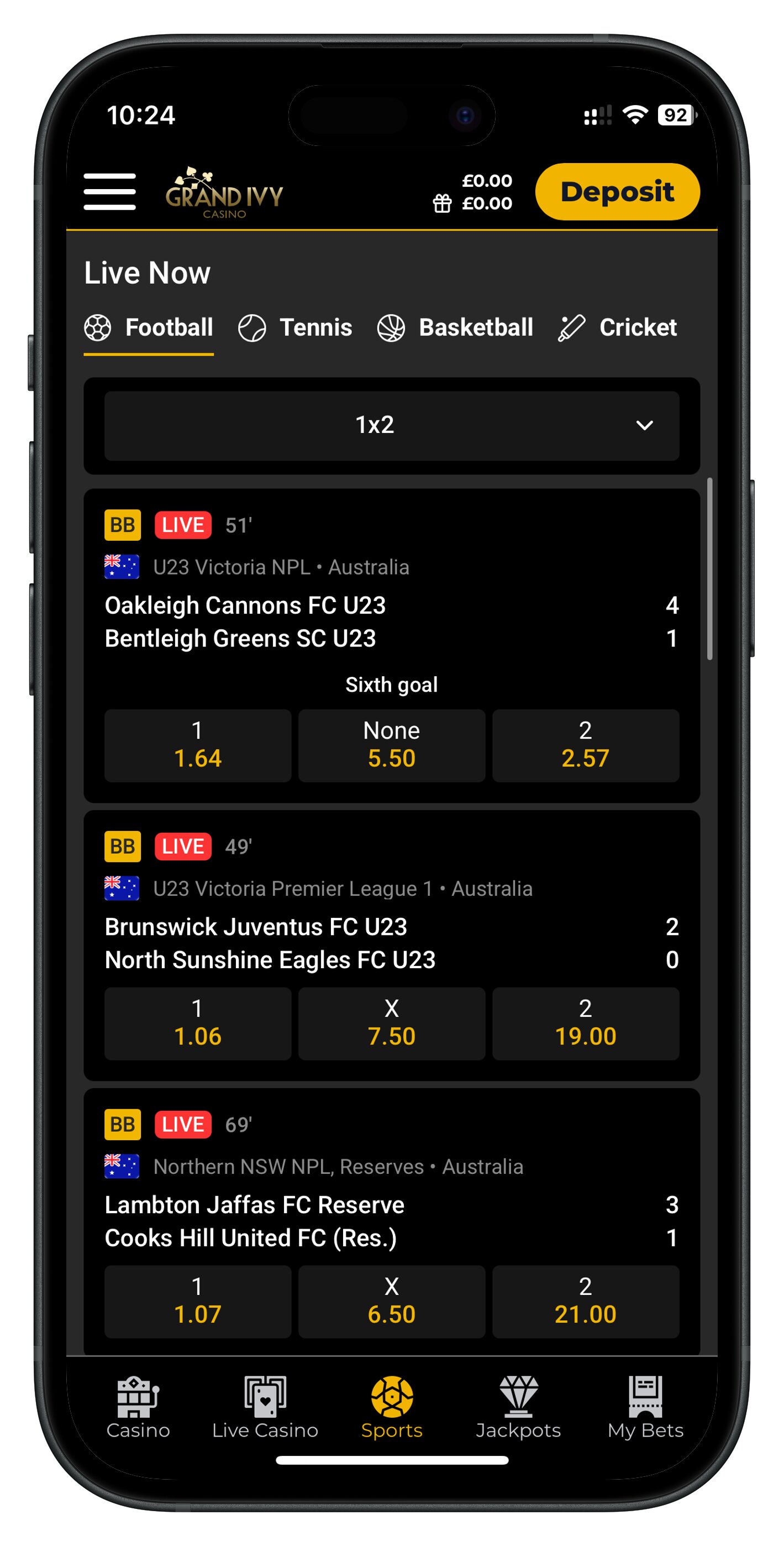 grandivy app matches 1