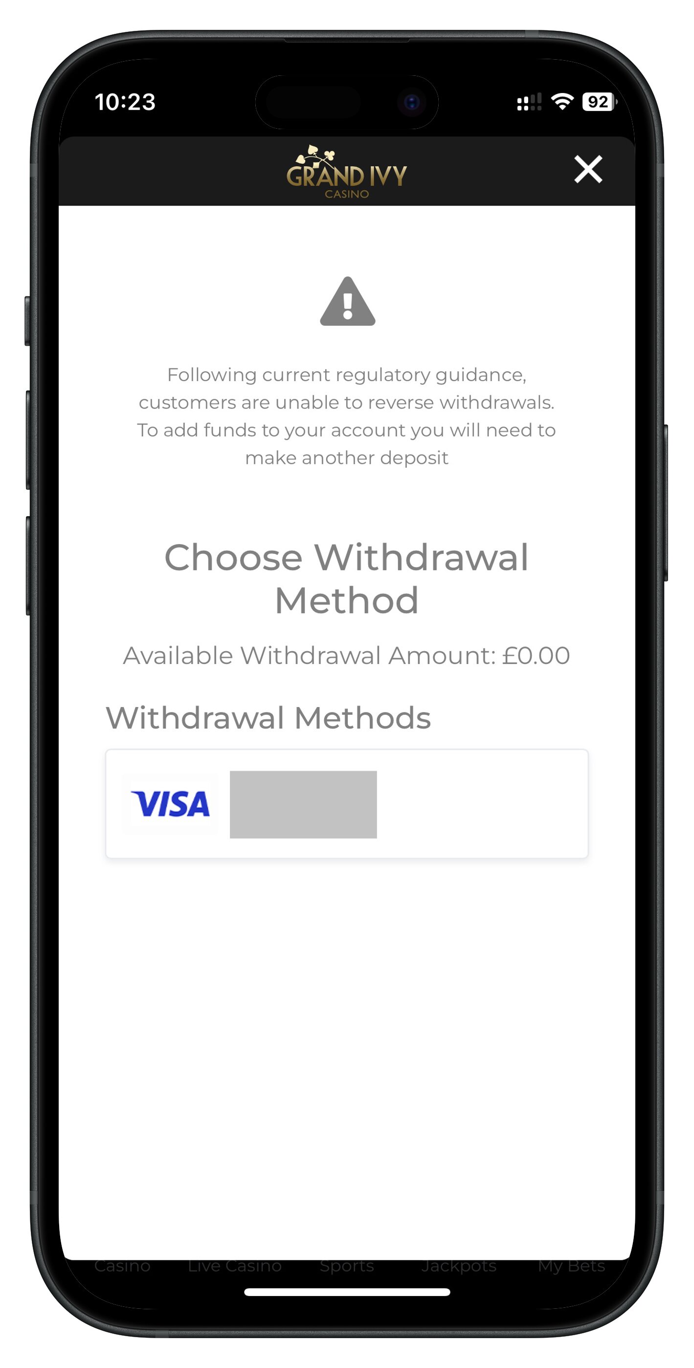 grandivy app withdraw