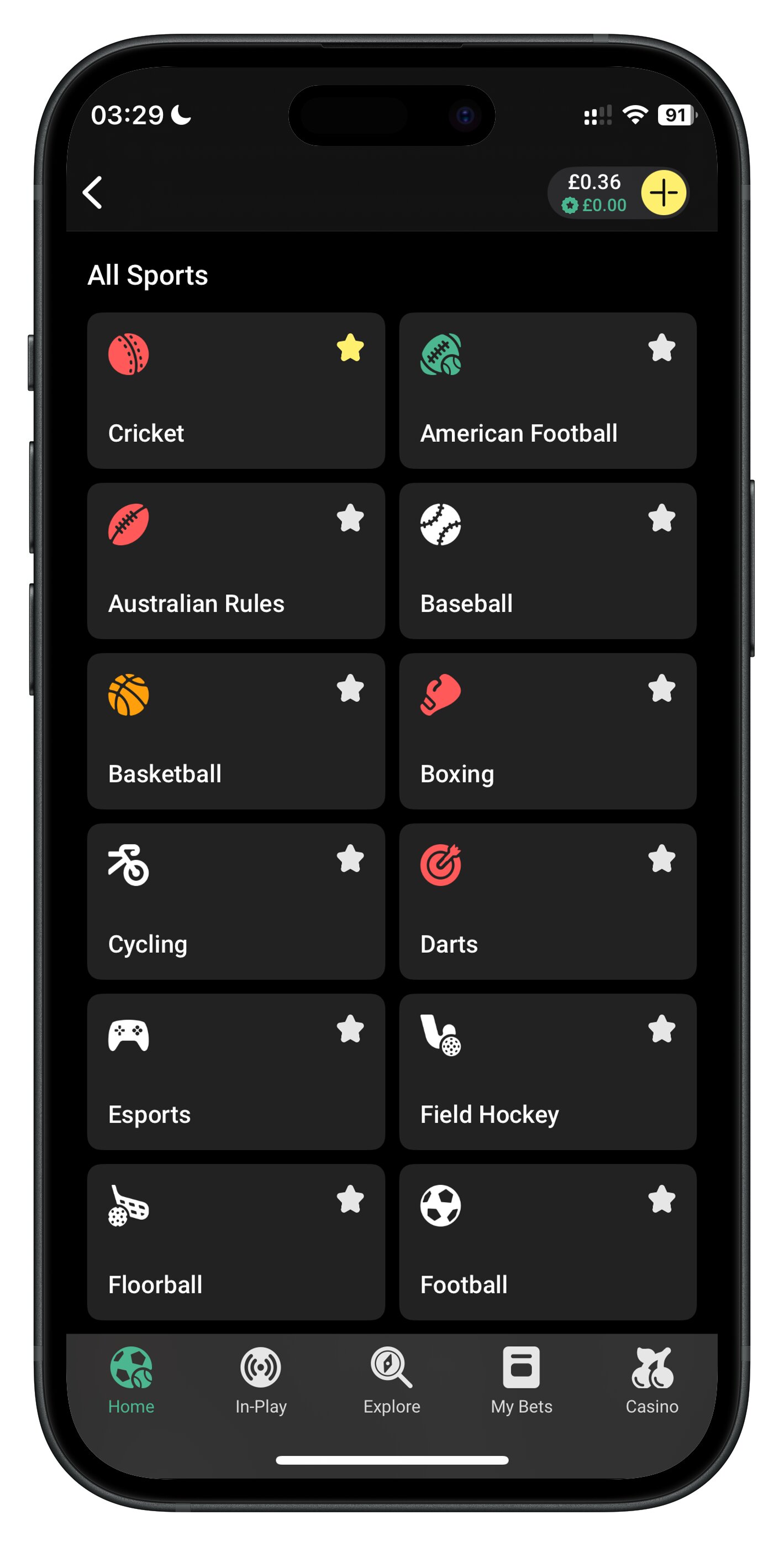 unibet app favorited cricket