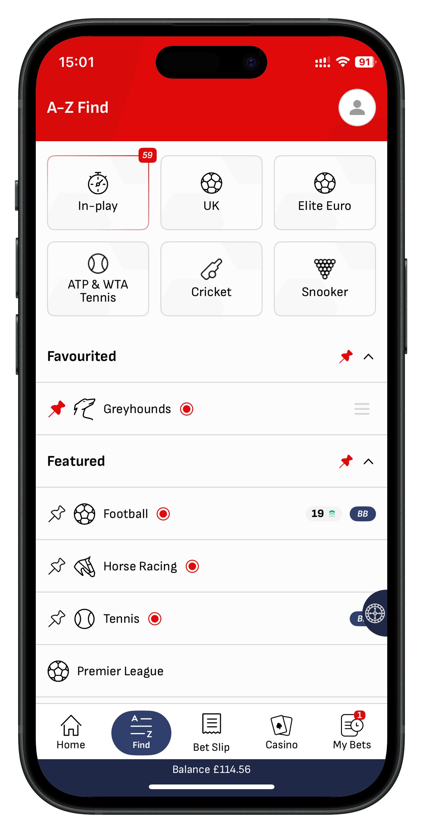 virginbet app favorites 3